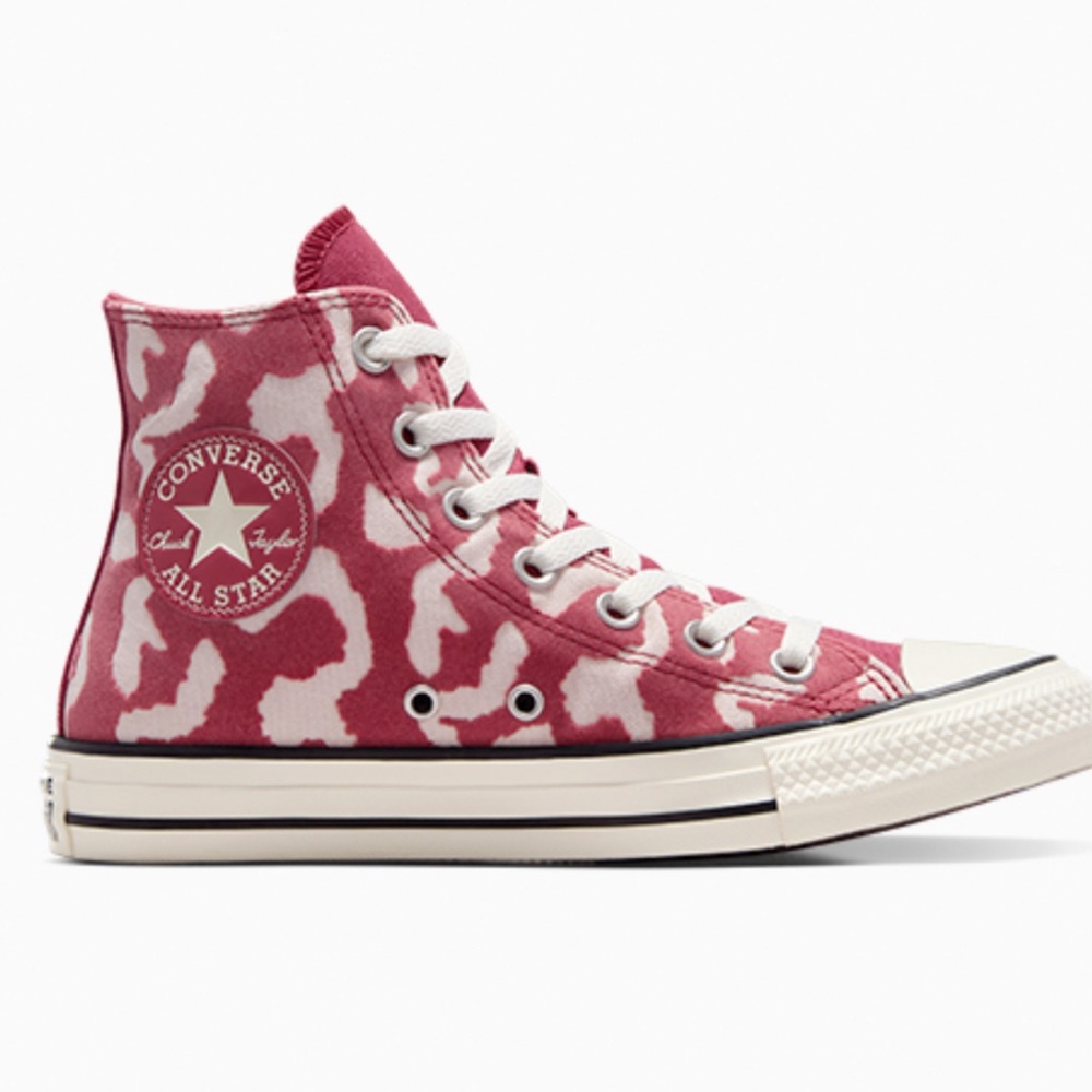 Converse Women's Pink Patterned High-Tops